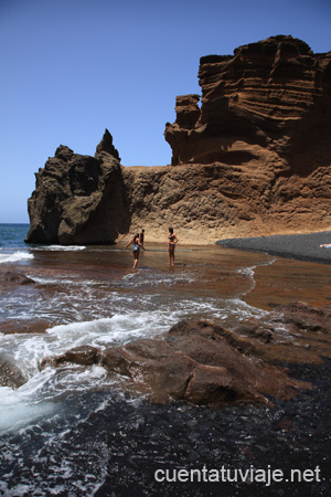 El Golfo. Parque Natural de Los Volcanes. Lanzarote.